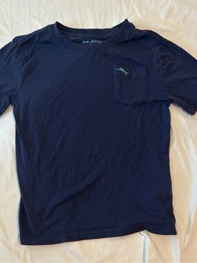 Tommy Bahama Navy Short-Sleeve Pocket Tee